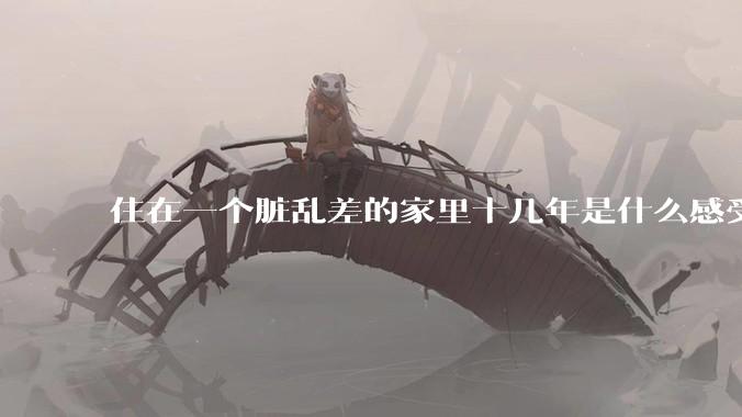 住在一个脏乱差的家里十几年是什么感受？