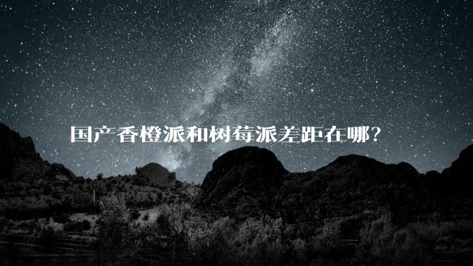 国产香橙派和树莓派差距在哪？